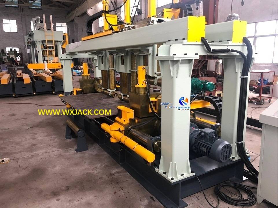 Máquina de redondeo de borde de placa RH-1500 para la industria del astillero