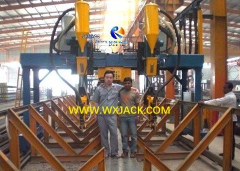 Fig8 IH Máquina de soldadura de pórtico de viga 2