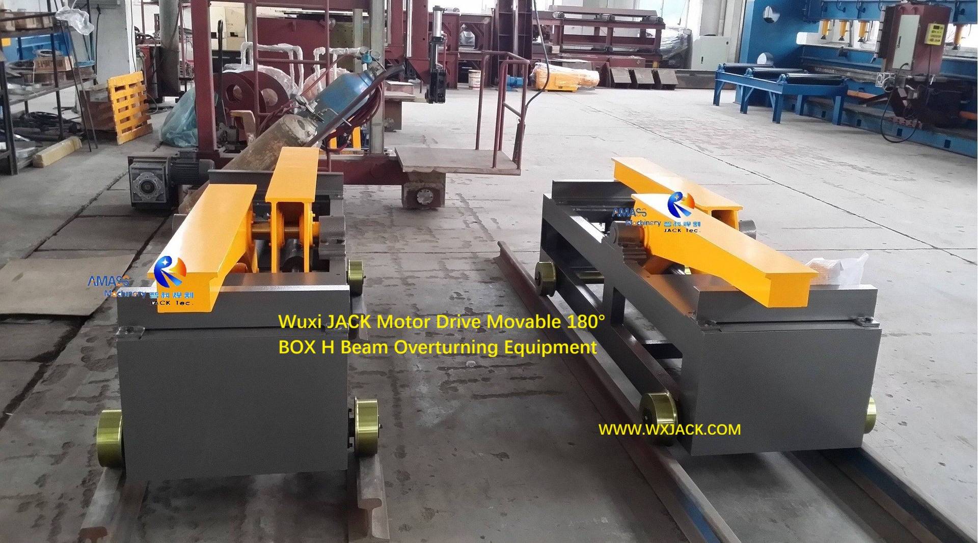 0 Movable 180° Steel Structure BOX H Beam Column Turnover Equipment 2