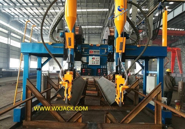 3 LHA H Máquina de soldadura de pórtico de haz 1 1