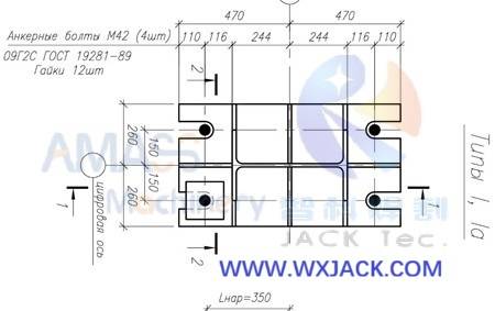 Fig6 Estructura metálica Máquina de fresado de la cara del extremo de la brida 369
