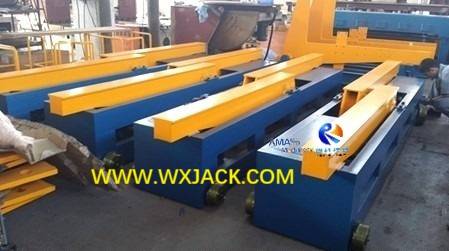 Fig9 Máquina de estructura de acero de accionamiento hidráulico H Viga Máquina de volteo móvil 4 7 20 15090713194 7