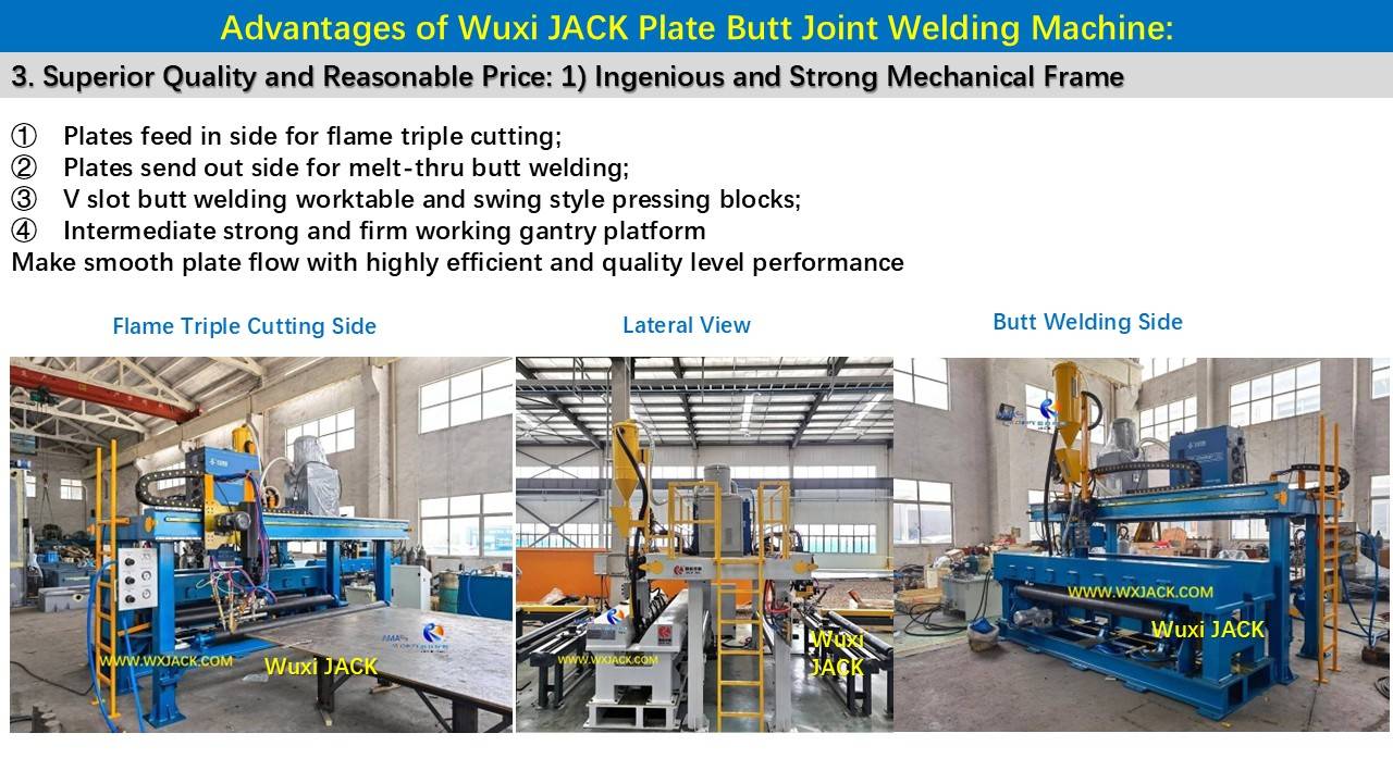Máquina soldadora a tope plana de 5 placas de acero