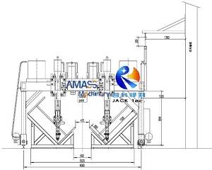 Máquina de soldadura por arco sumergido con viga Fig1 H