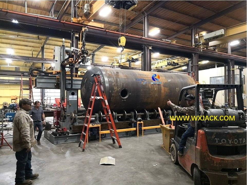 Máquina cortadora de tubos CNC grande de 7 ejes