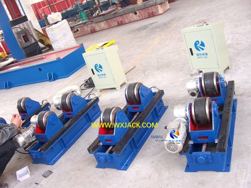 Rotador de soldadura ajustable universal de alta eficiencia HGK por tornillo de plomo