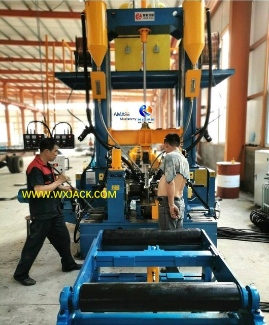 Altura estándar Vertical Máquina soldadora de viga de 3 en 1 h