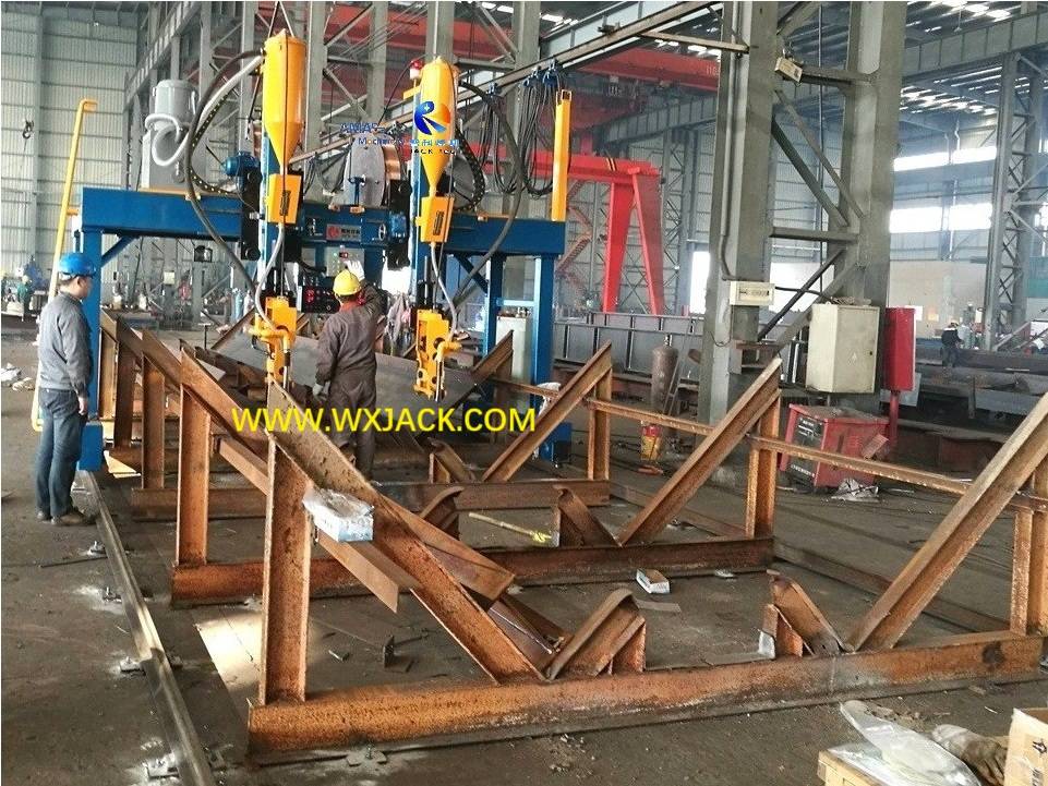 Máquina de soldadura de pórtico de haz de riel 4m LHA4Z LHA4Z
