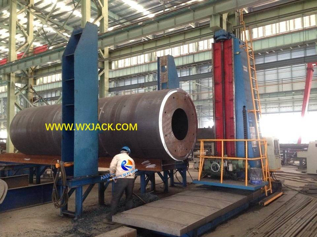 6 Box H Tubo de haz Máquina de fresado de la cara del extremo CNC 38