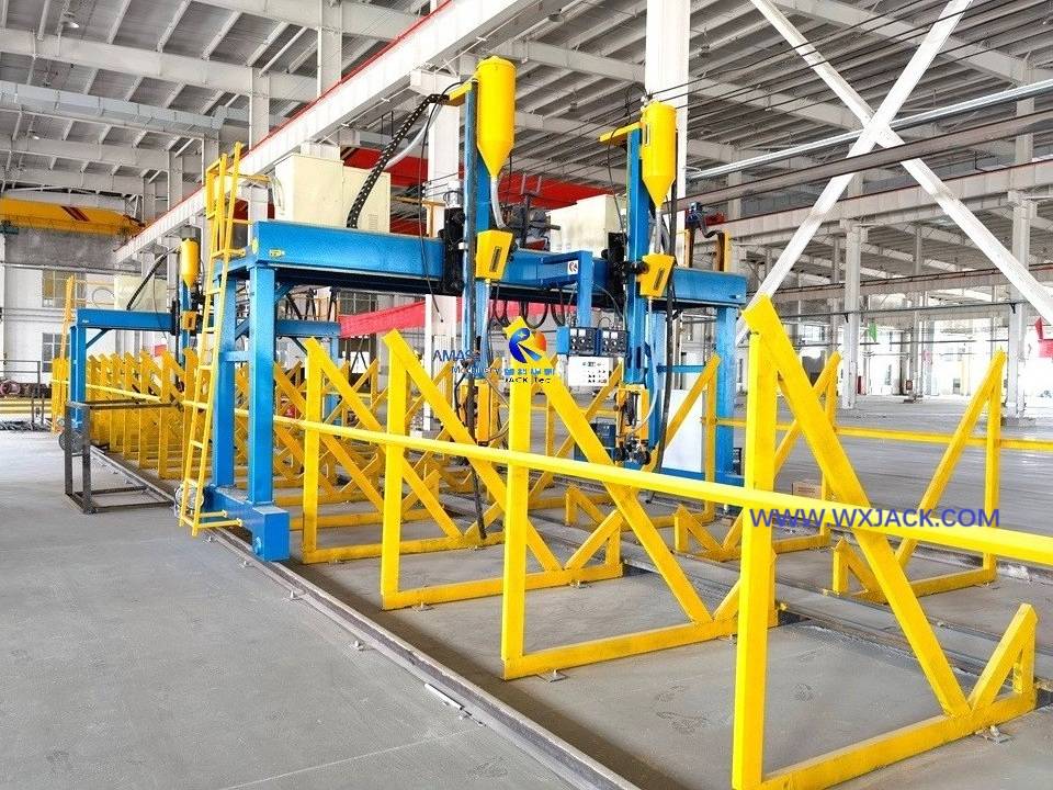Máquina de soldadura de arco sumergido de viga tipo h de lha