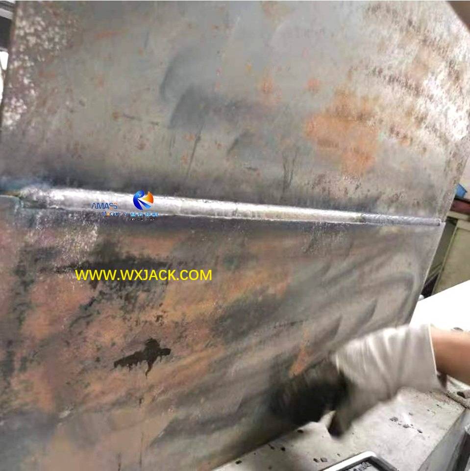 Agua fría sierra MP20 Máquina de junta de soldadura con tope de placa