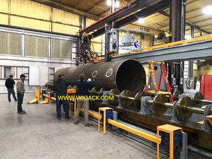 7 eje 2000/12 Máquina de corte de tubería CNC eficiente en llamas y plasma