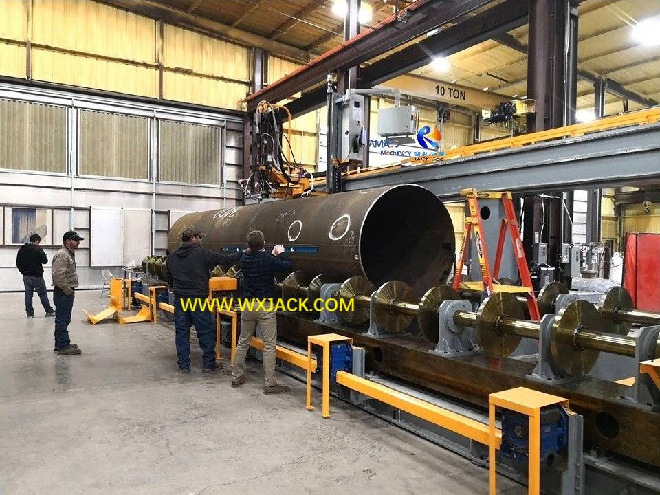 7 eje 2000/12 Máquina de corte de tubería CNC eficiente en llamas y plasma