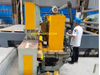 Pareja que funciona SXBJ-4 Máquina de molienda de borde de placa de metal