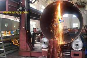 3 eje 1400/12 Máquina de corte de tubería CNC Flame and Plasma High Speed ​​CNC