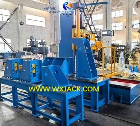 Fig14 M&aacute;quina de fresado de cara de extremo de la viga CNC 173