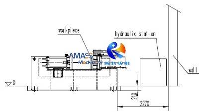 Máquina enderezadora de vigas H longitudinales Fig4