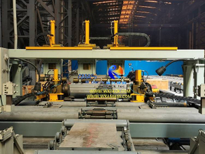 Máquina redondeadora de bordes de placa tipo pórtico RH-3000 para la industria de maquinaria portuaria