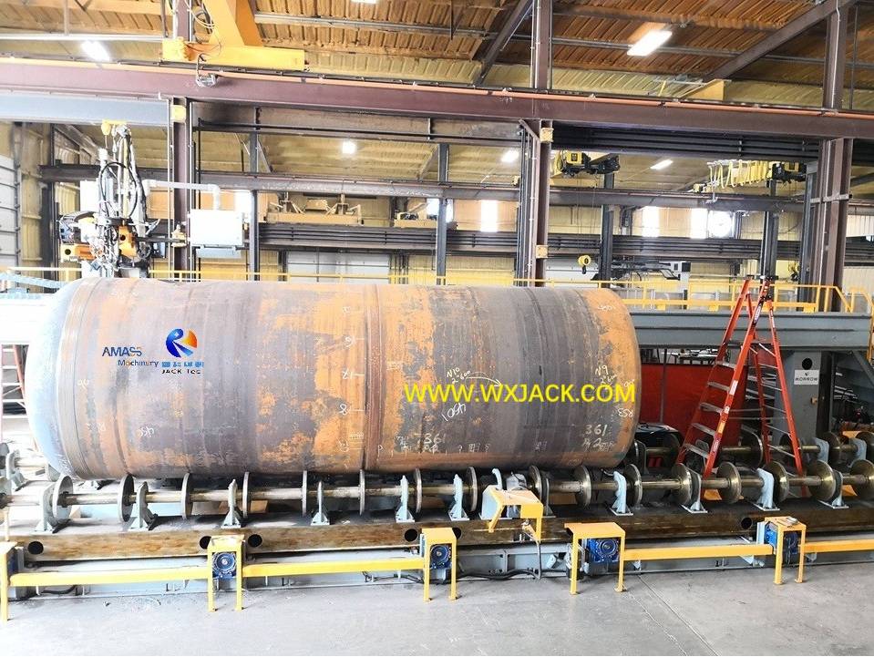 1 Máquina cortadora de tubos CNC grande de 7 ejes 9