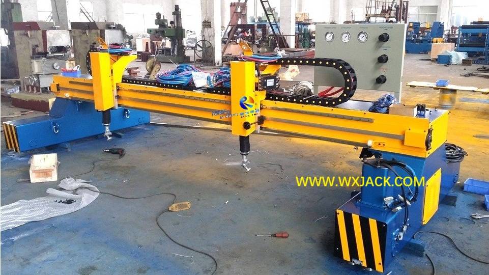 Máquina de corte de placa de tira CNC-CG Serie CNC con llama y plasma
