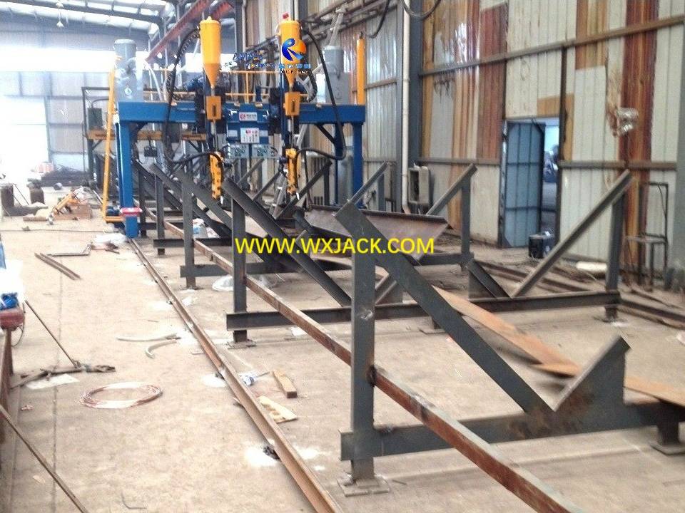 Máquina de soldadura de pórtico de haz de riel 4m LHA4Z LHA4Z