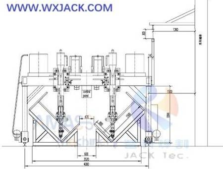 Fig1 I Máquina de soldadura de pórtico de viga 2