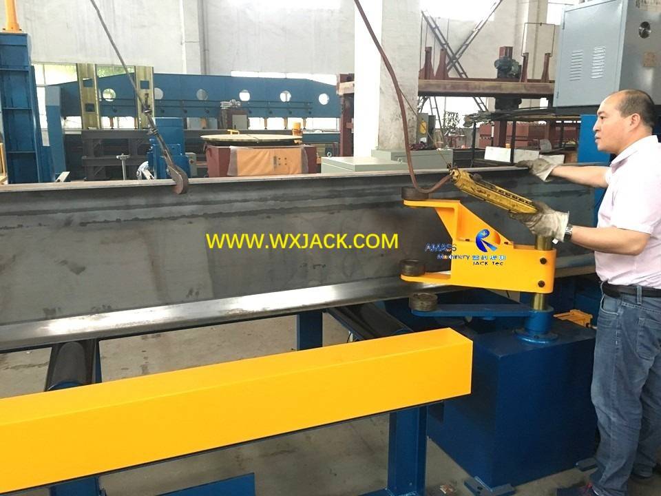 High ZHJ8020 H Beam Conjunto de soldadura endereza Máquina integral