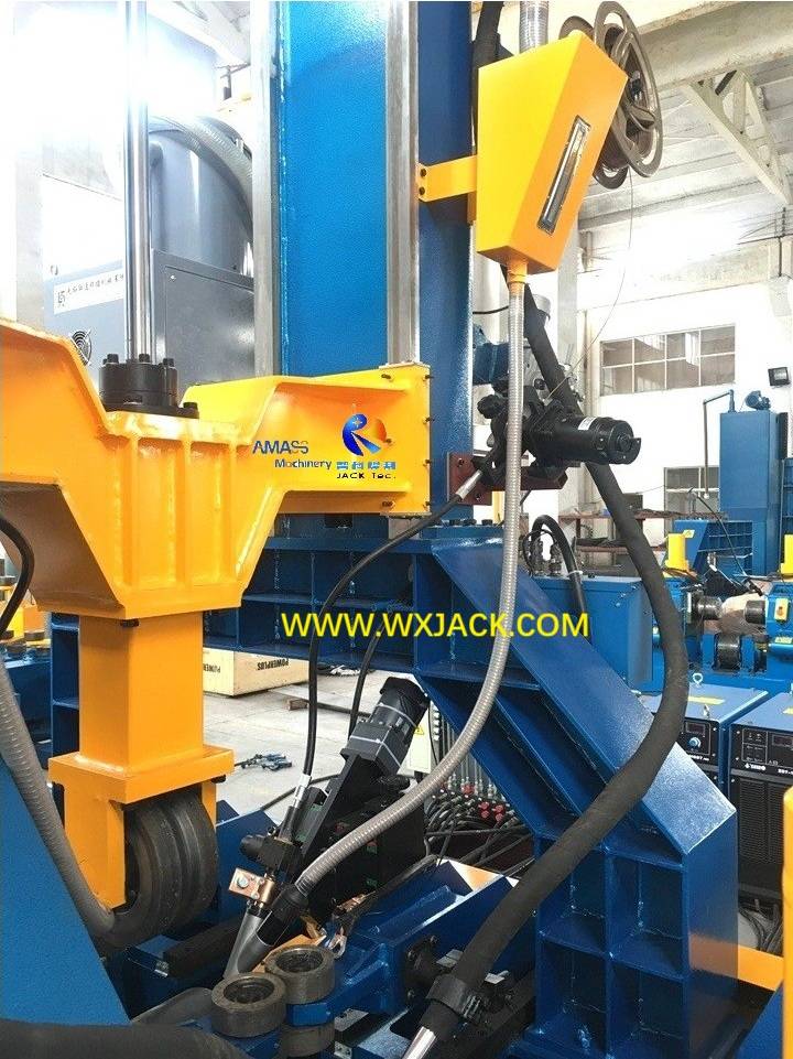 Cilindro y motor de motor Phj18 H Máquina de alisado de soldadura de la viga