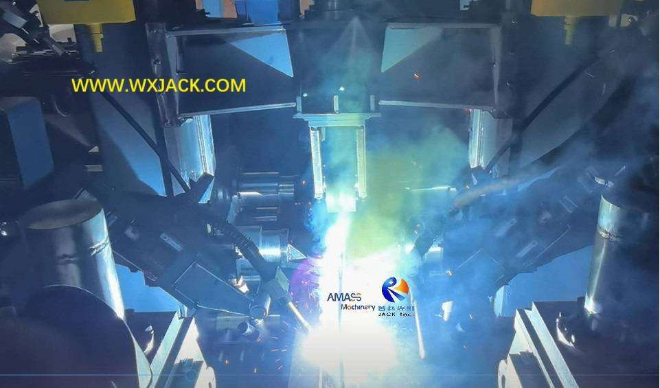 Máquina de ensamblaje de haz de autoalición z15 con soldadura por tachuelas manuales