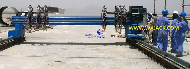 Máquina de cortar la llama de la tira CNC