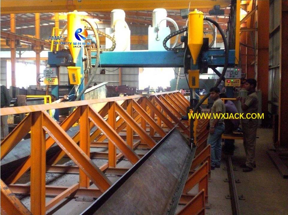 Máquina de soldadura de arco sumergido de viga tipo h de lha