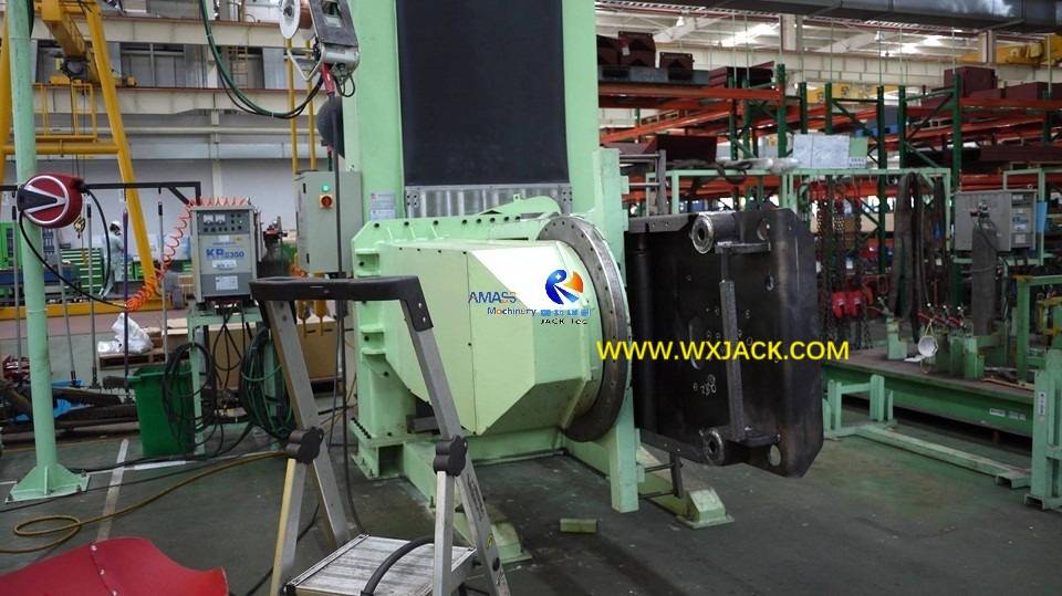 1.2Ton L Tipo Levante hidráulico y posicionador de soldadura giratoria eléctrica con Chuck