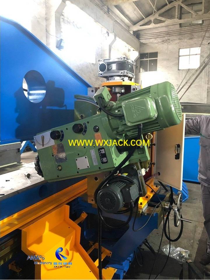 Carga de accionamiento de cilindro de aceite SXBJ-12 Máquina de molienda de borde de doble cabezal