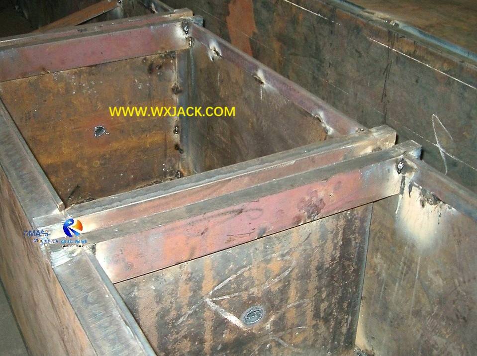 Conjunto de haz de caja de haz UBZ12 y máquina de soldadura por tachuelas