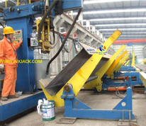 LHC Movimiento en voladizo IH Máquina de soldadura de sierra de sierra de viga