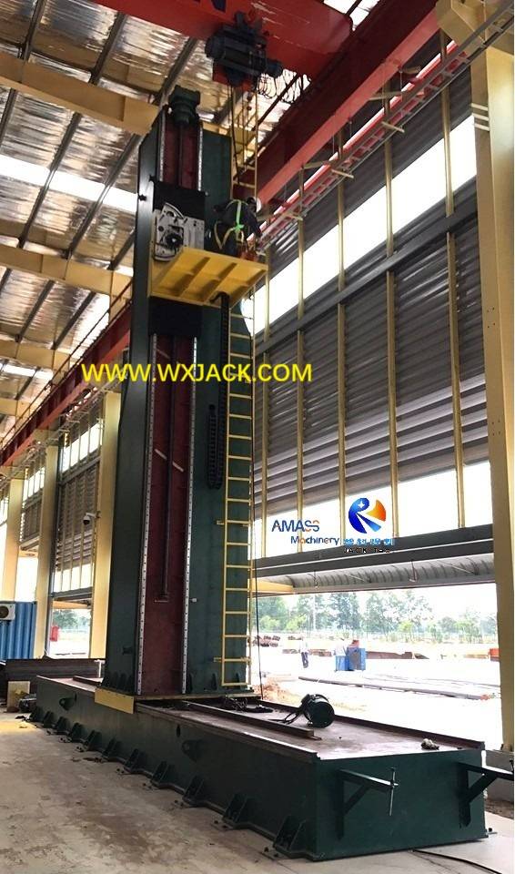 1 Máquina de cartera de cara de haz de estructura de acero grande 8