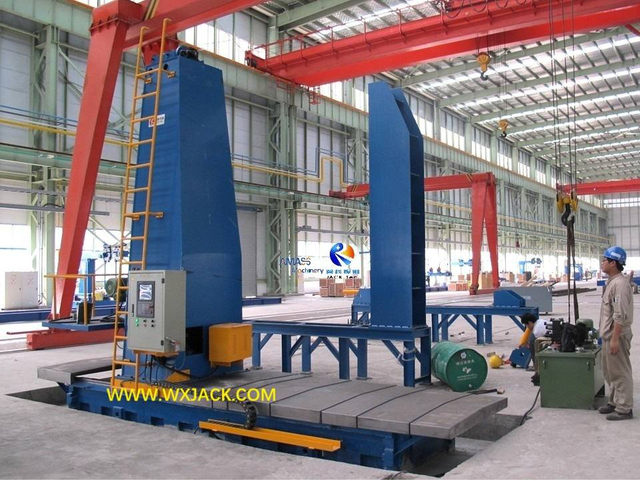 3 Box de estructura de acero H Tubo de viga CNC End de fresado de cartera 38