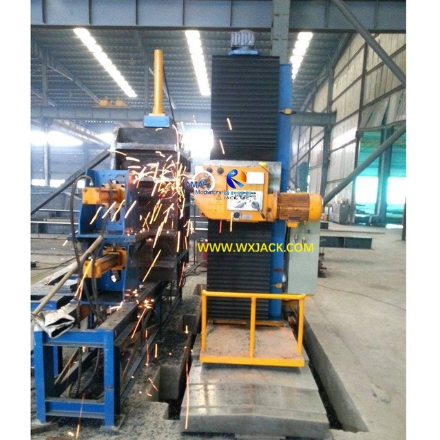 19 Máquina de fresado de caracol de la estructura de acero CNC H de la viga 18