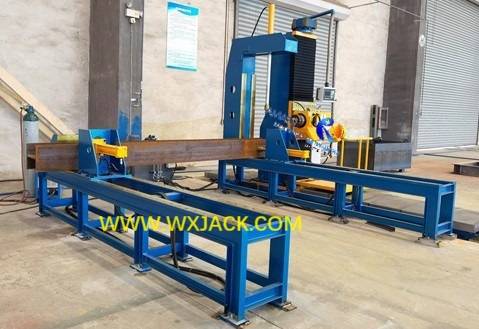 Fig7 CNC H Máquina de fresado de la cara del extremo del haz 75