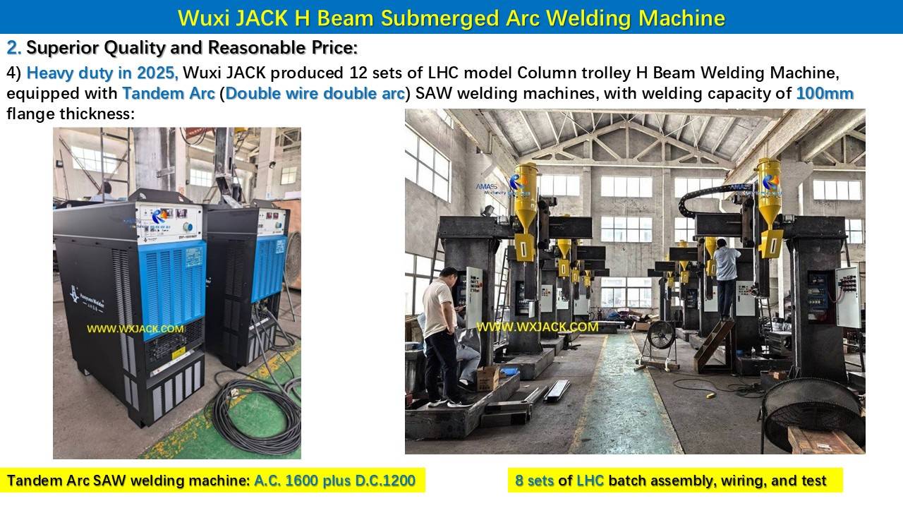 Máquina de soldadura de vigas 5 H 22