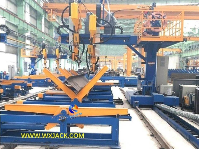 5 Viga hidr&aacute;ulica m&oacute;vil en H Placa giratoria de 180&deg; 4 10