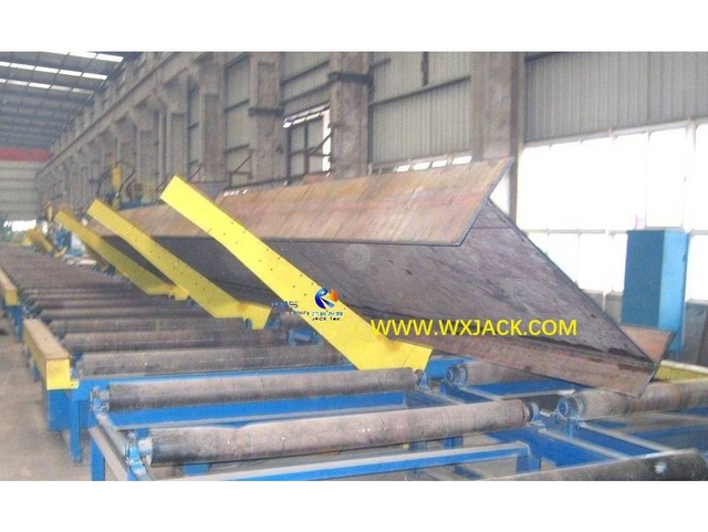 5 M&aacute;quina hidr&aacute;ulica m&oacute;vil con rotaci&oacute;n de 180&deg; con viga H 3 8