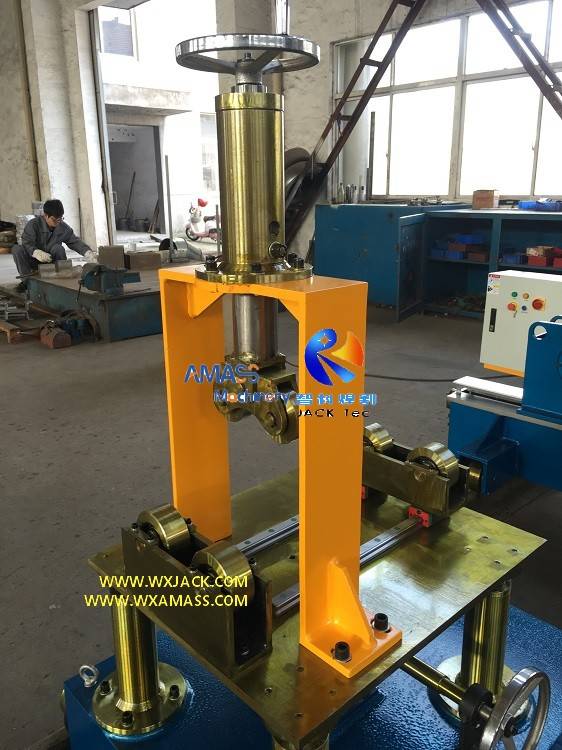 Rotador de soldadura ajustable hecho a medida profesional HGK mediante tornillo de avance