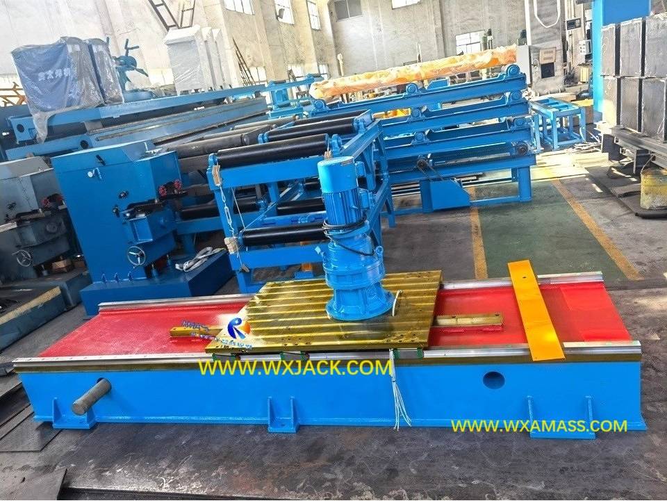 Inversor multifunción o fresadora frontal de viga de estructura de acero con control CNC