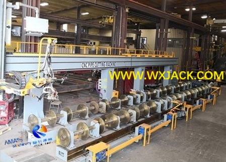 Máquina cortadora de tubos de acero CNC Fig5 10