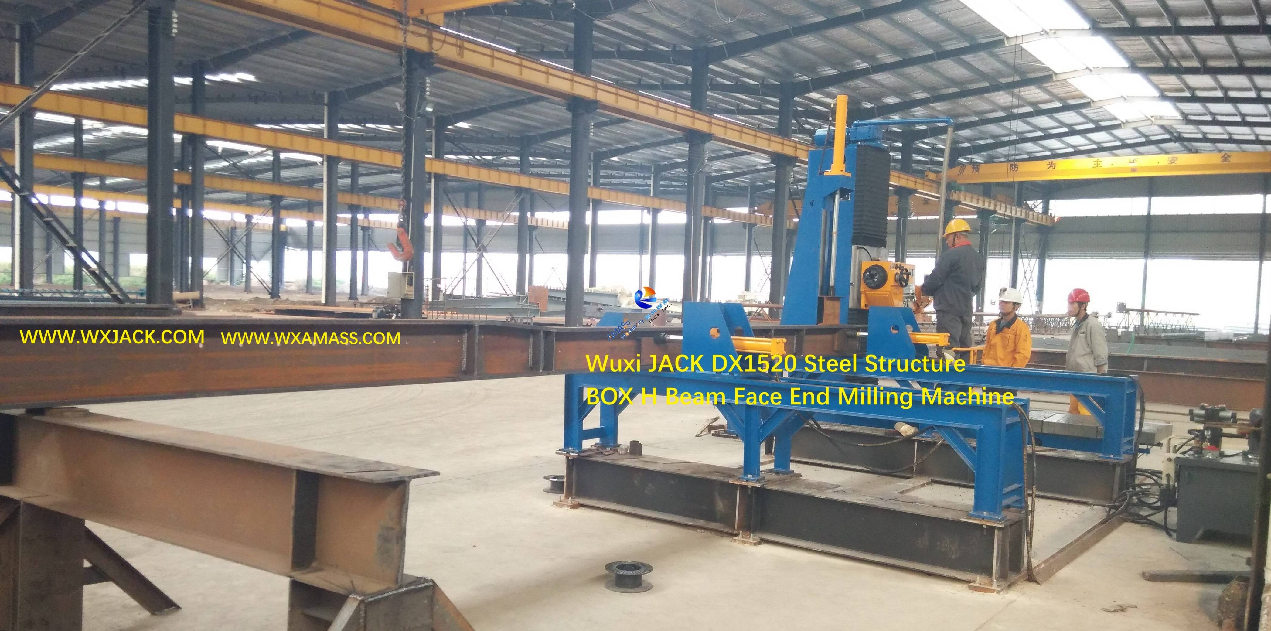 1 Steel Structure I BOX H Beam Face End Milling Machine 130