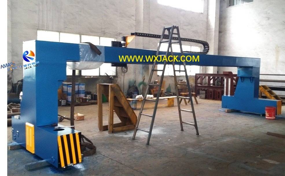 Máquina de corte de plasma de llama CNC