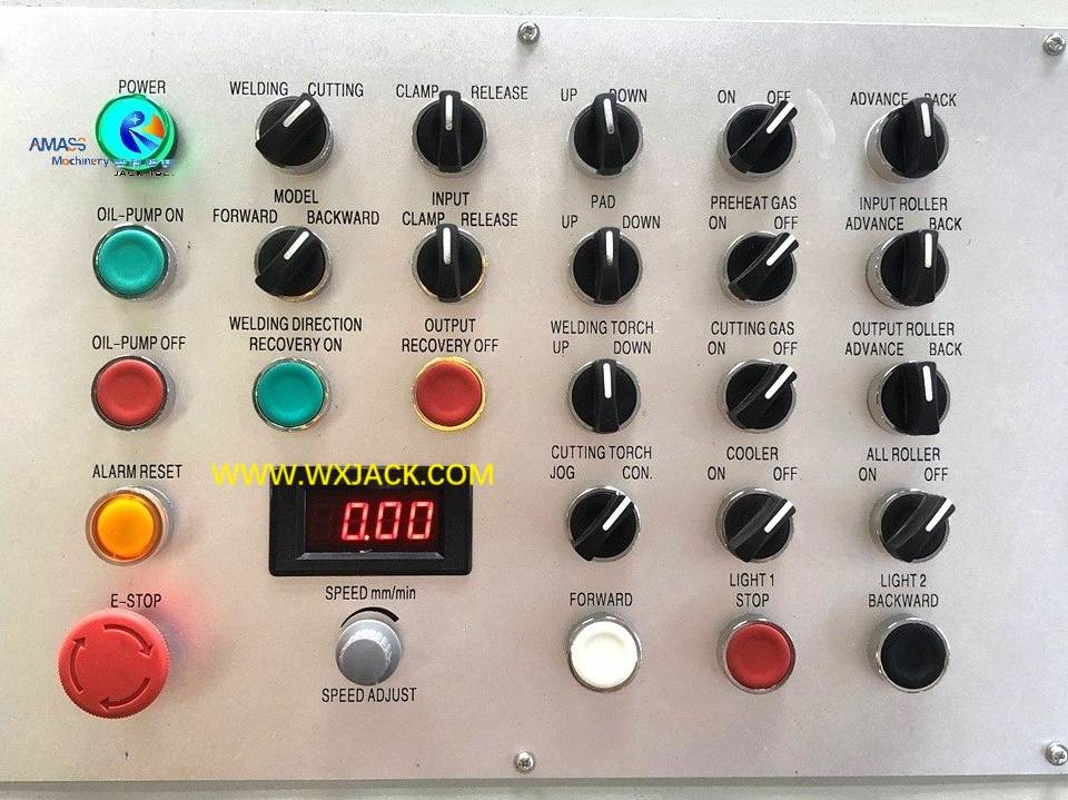Máquina de unión de tope de placa automatizada MP45 para una unión de placa de metal