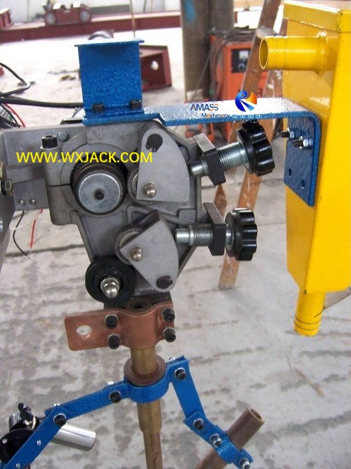 LHZ LIGHT Duty Travelable Carrylley Columna Manual Revolve Welding Manipulation