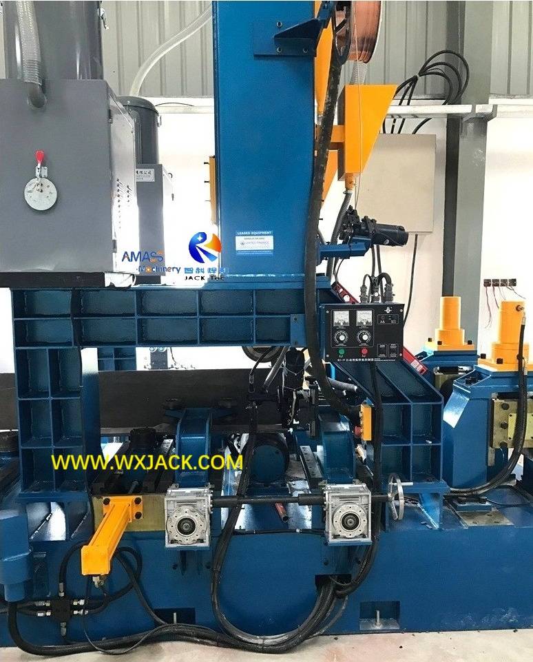 Máquina de soldadura de viga de enderezado de soldadura de ensamblaje